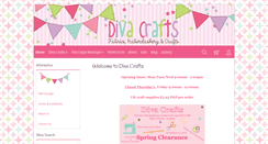 Desktop Screenshot of divacrafts.co.uk